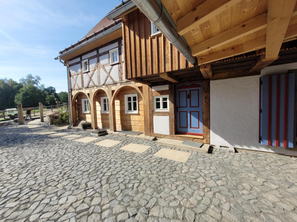Pferdehof Am Burgsberg, Ferienzimmer, Monteurzimmer Seifhennersdorf Eksteriør bilde