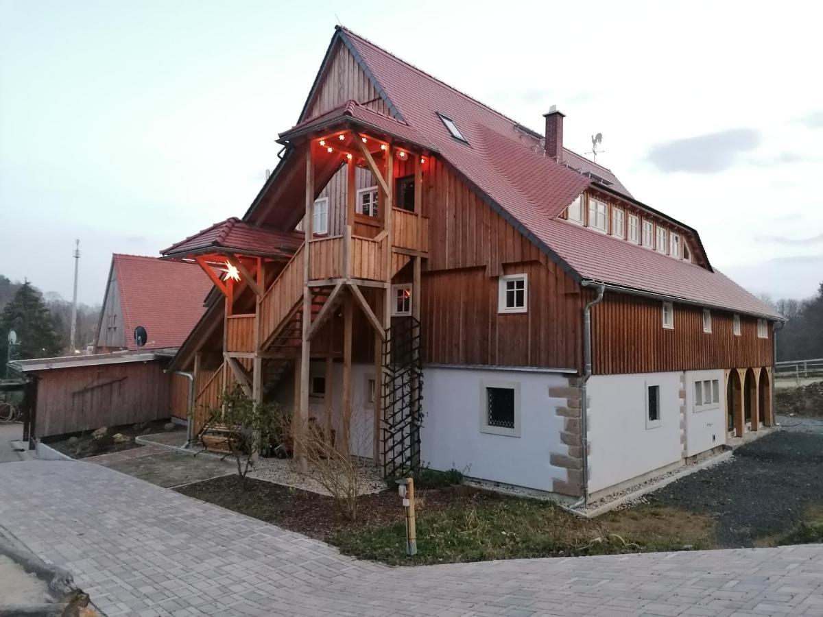 Pferdehof Am Burgsberg, Ferienzimmer, Monteurzimmer Seifhennersdorf Eksteriør bilde